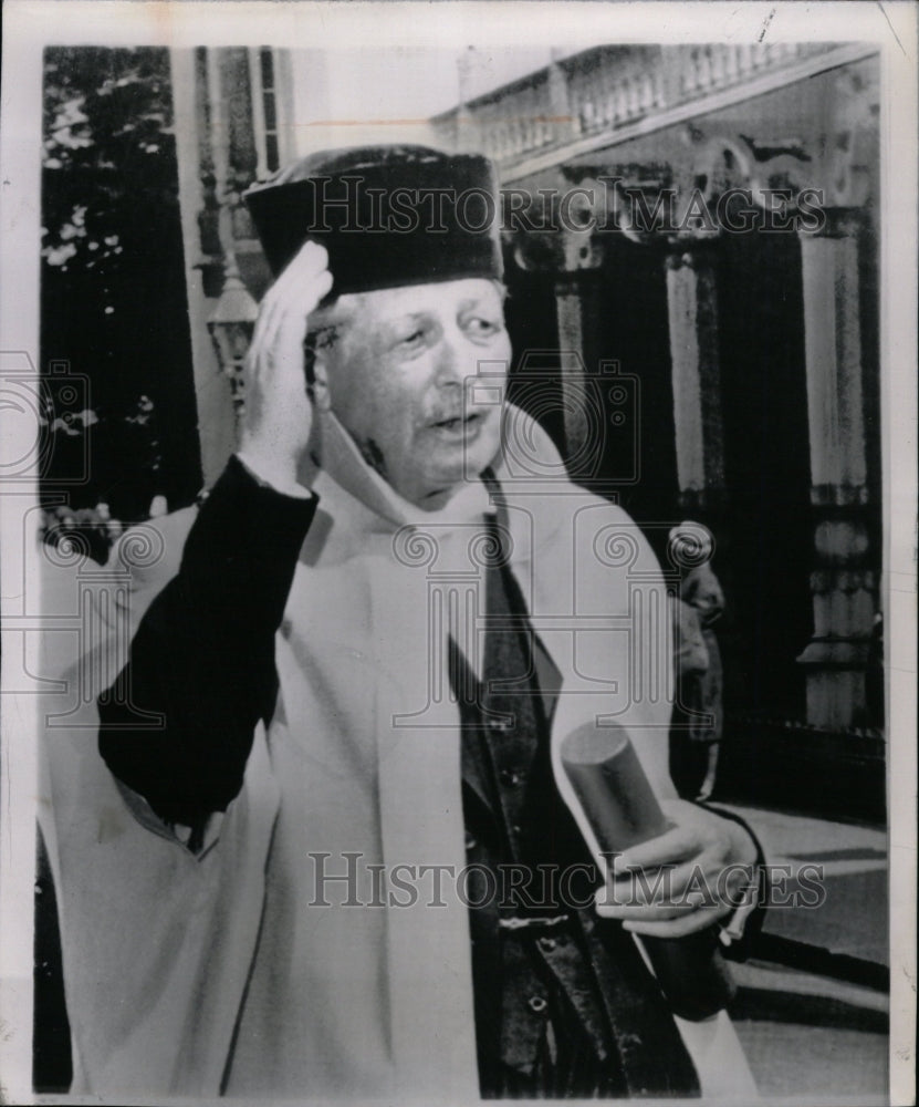 1963 Press Photo Prime Minister Harold Macmillan Speak - RRW14601 - Historic Images