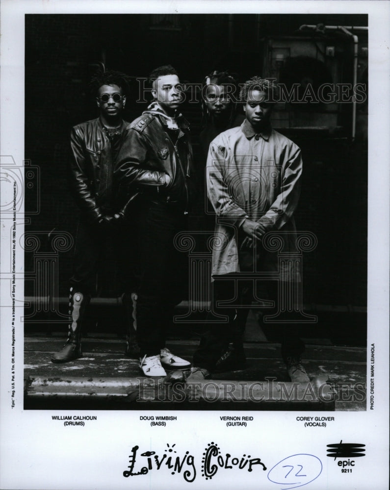 1993 Press Photo William Calhoun Doug Wimbish Vernon - RRW14649 - Historic Images