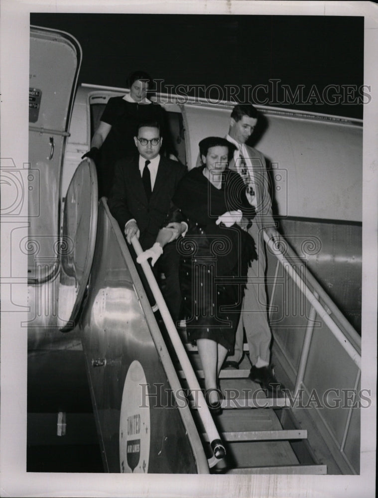 1954 Press Photo Mrs Lester Hunt Cheyenne Mrs Russell - RRW14661 - Historic Images