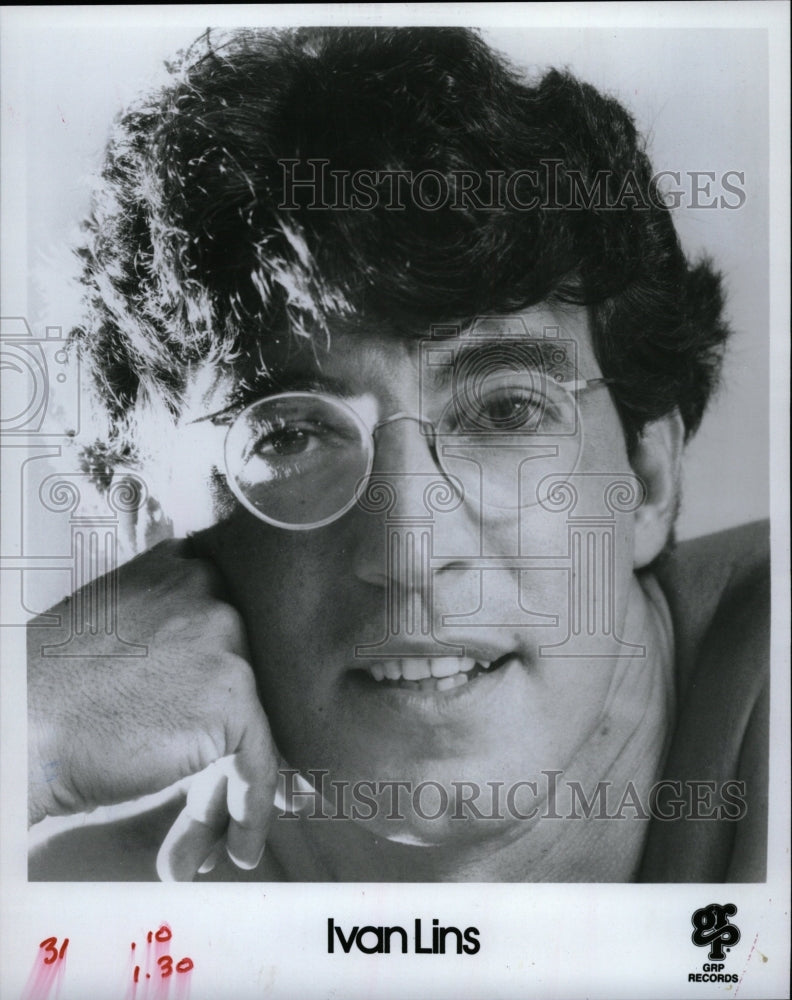 1985 Press Photo Ivan GuimarÃƒÂ£es Lins Brazilian musician - RRW14665 - Historic Images