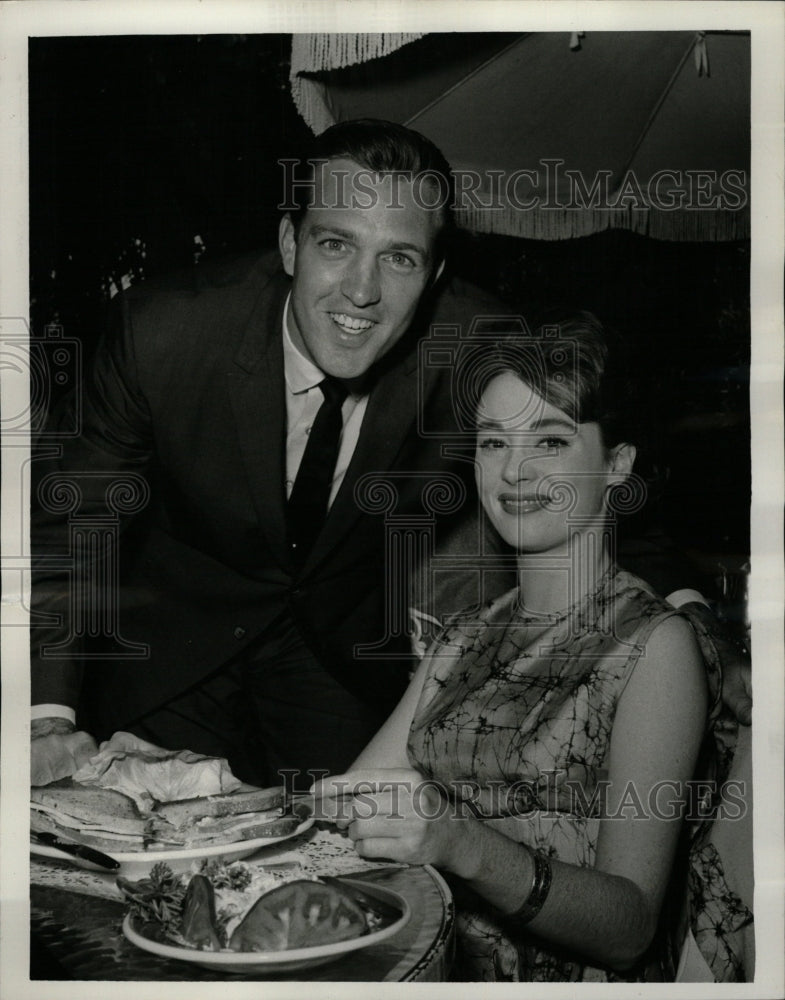 1962 Press Photo Jack Linkletter Sandra Church - RRW14703 - Historic Images