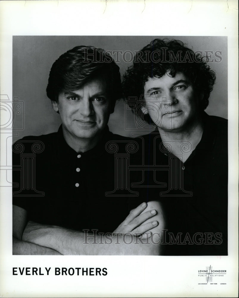 1990 Press Photo Everly Brothers Donald Everly Phillip - RRW15005 - Historic Images