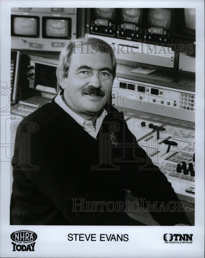 1990 Press Photo Steve Evans British Comedy Radio Film - RRW15013 - Historic Images