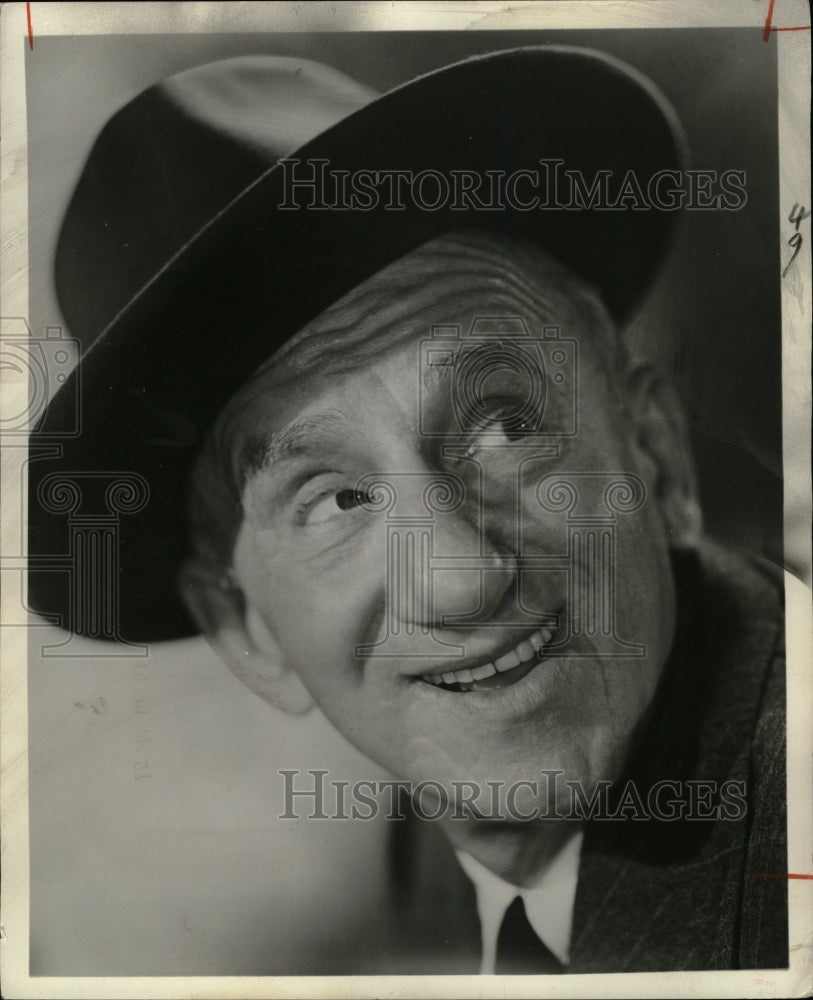 1970 Press Photo Jimmy Durante artist Frontier Hotel - RRW15087 - Historic Images