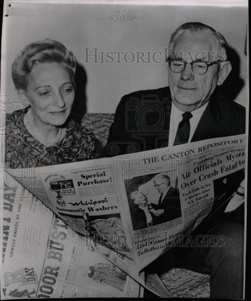 1985 Press Photo IW Able wife Steelworkers presidency - RRW15255 - Historic Images