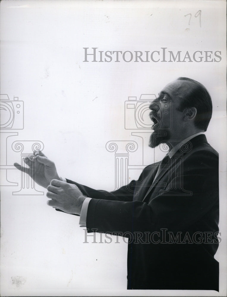 1964 Press Photo Mitch Miller American Musician. - RRW15557 - Historic Images