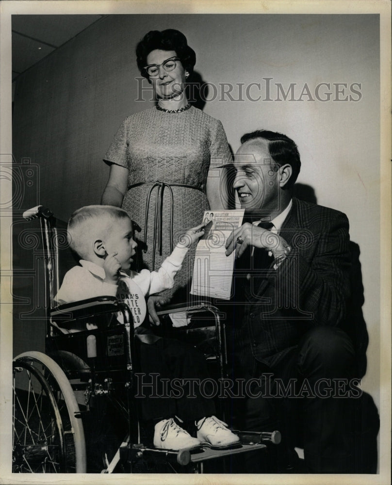 1967 Press Photo MATTHEW MILLER BEN MARIN MRS. DOROTHY - RRW15605 - Historic Images