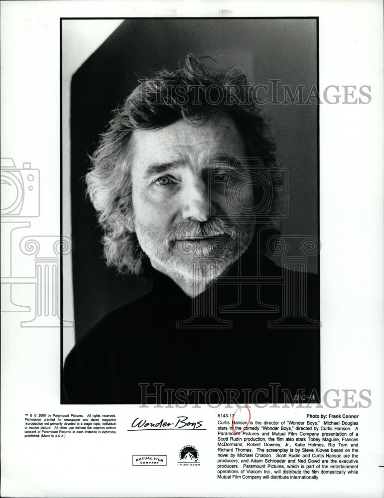 2000 Press Photo CURTIS HANSON AMERICAN FILM DIRECTOR - RRW15611 - Historic Images