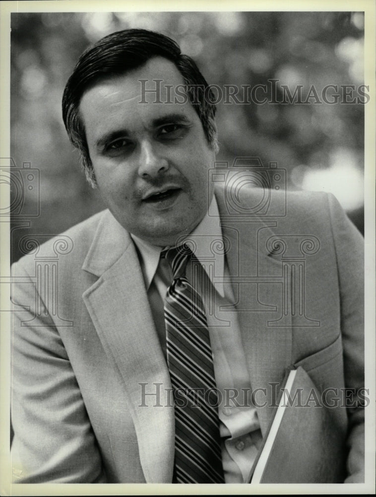 1980 Press Photo Ralph Allen, Broadway Writer - RRW15679 - Historic Images