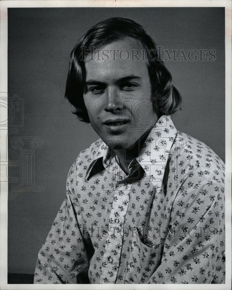 1971 Press Photo Scott Allen ( American figure skater) - RRW15687 - Historic Images