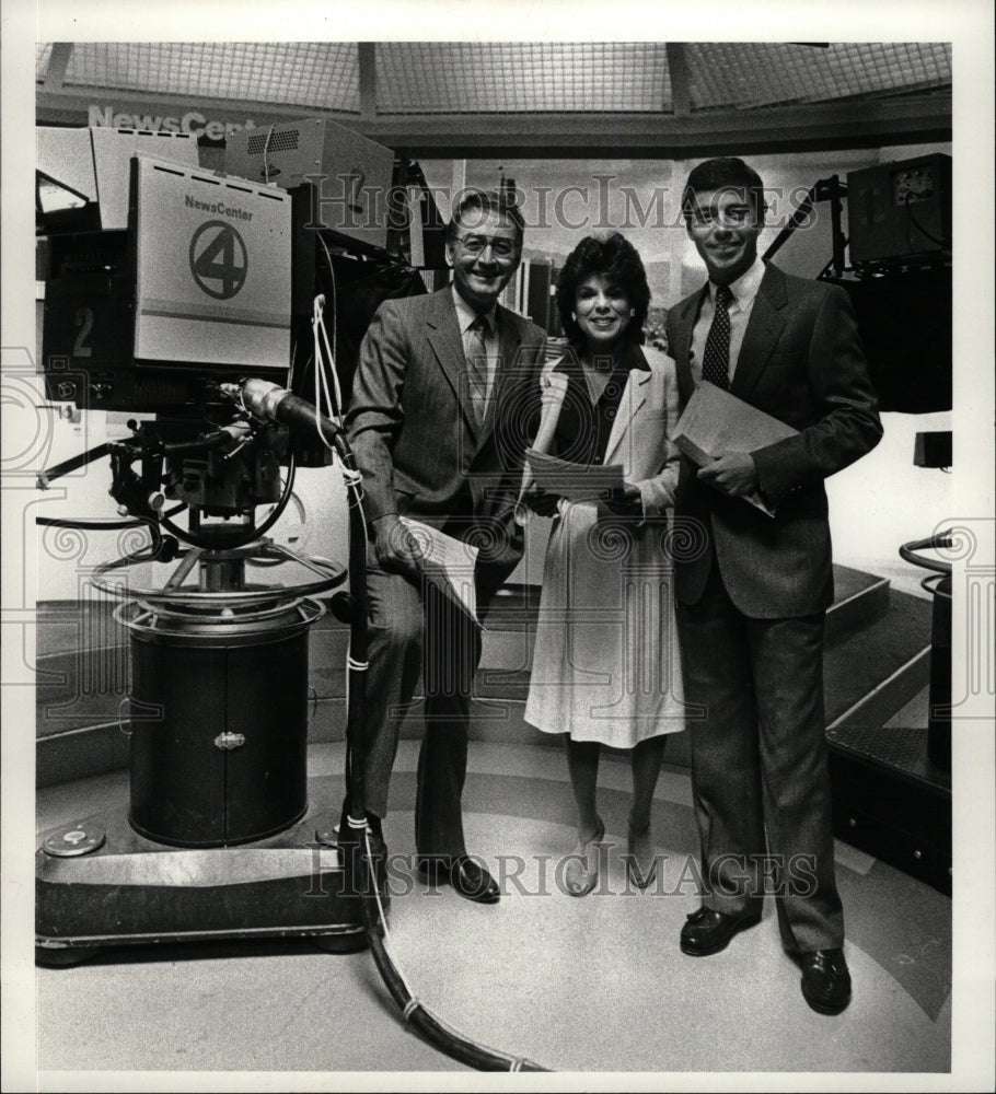 1983 Press Photo Channel 4 Bob Palmer Janet Zappola - RRW15707 - Historic Images