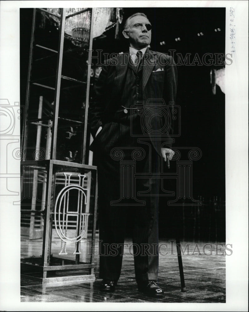 1991 Press Photo Anthony Franciosa Grand Hotel Tony - RRW16221 - Historic Images