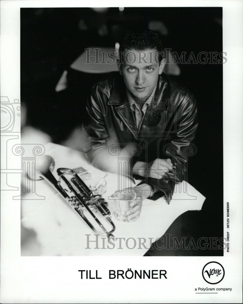 1999 Press Photo Till Bronner jazz musician trumpeter - RRW16285 - Historic Images