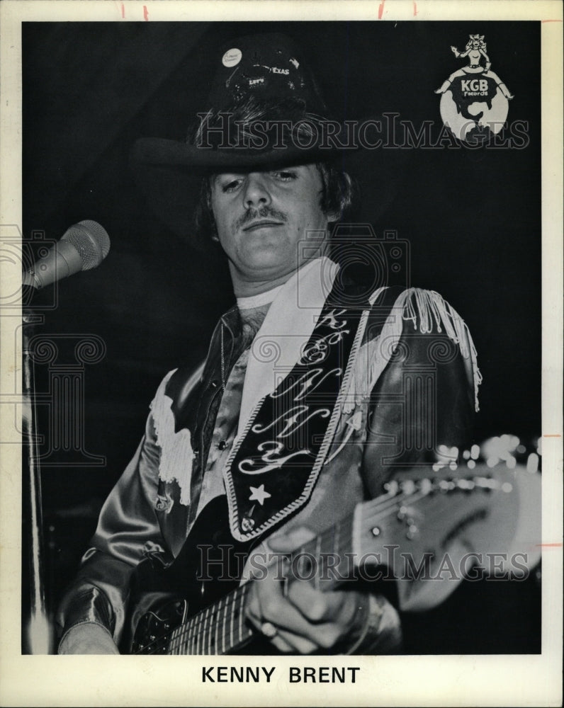 1980 Press Photo Kenny Brent Guitarist Musician - RRW16299 - Historic Images