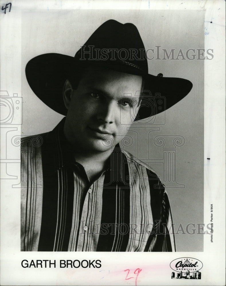 1991 Press Photo Garth Brooks country music artist US - RRW16341 - Historic Images