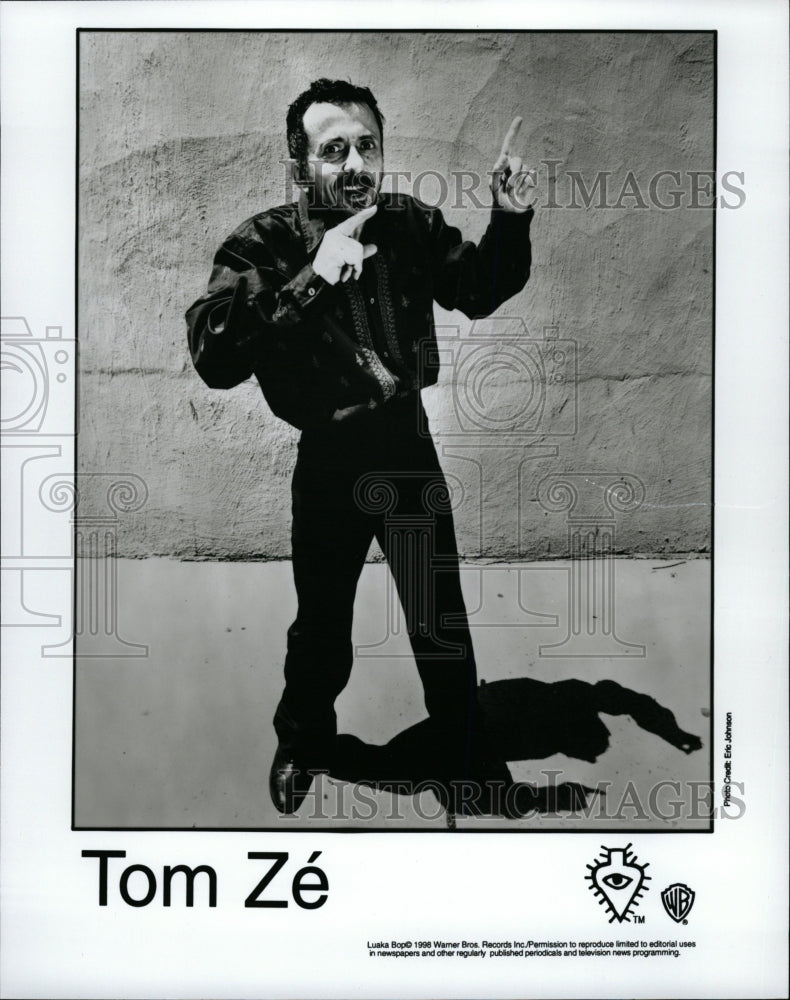 1996 Press Photo Singer Composer Tom Ze Brazil Music - RRW16387 - Historic Images