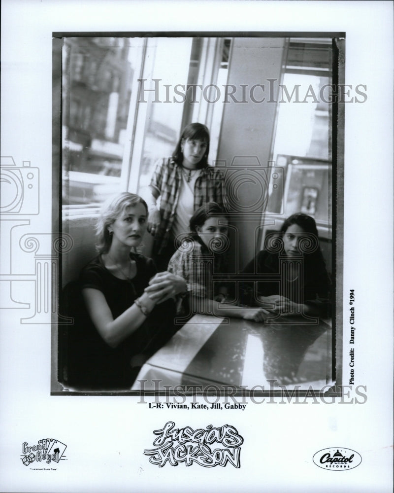 1995 Press Photo Luscious Jackson Jill Cunniff - RRW16523 - Historic Images