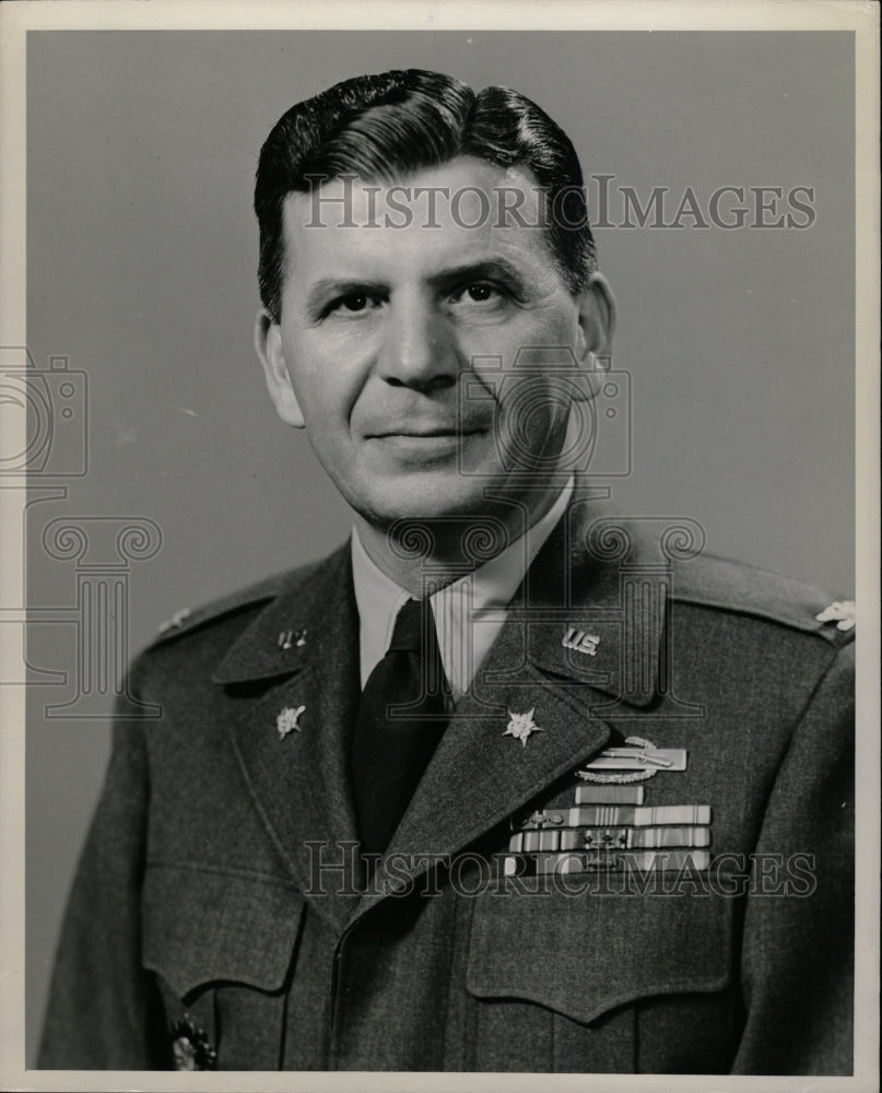 1955 Press Photo portrait Colonel Henry Luongo Maryland - RRW16563 - Historic Images