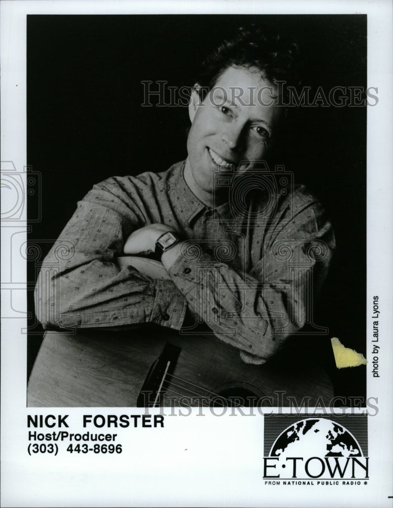 1993 Press Photo Nick Foster Composer Music Producer - RRW16681 - Historic Images