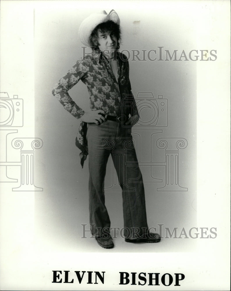 Elvin Bishop American Blues and Rock &amp; Roll Musician. - RRW16743 - Historic Images