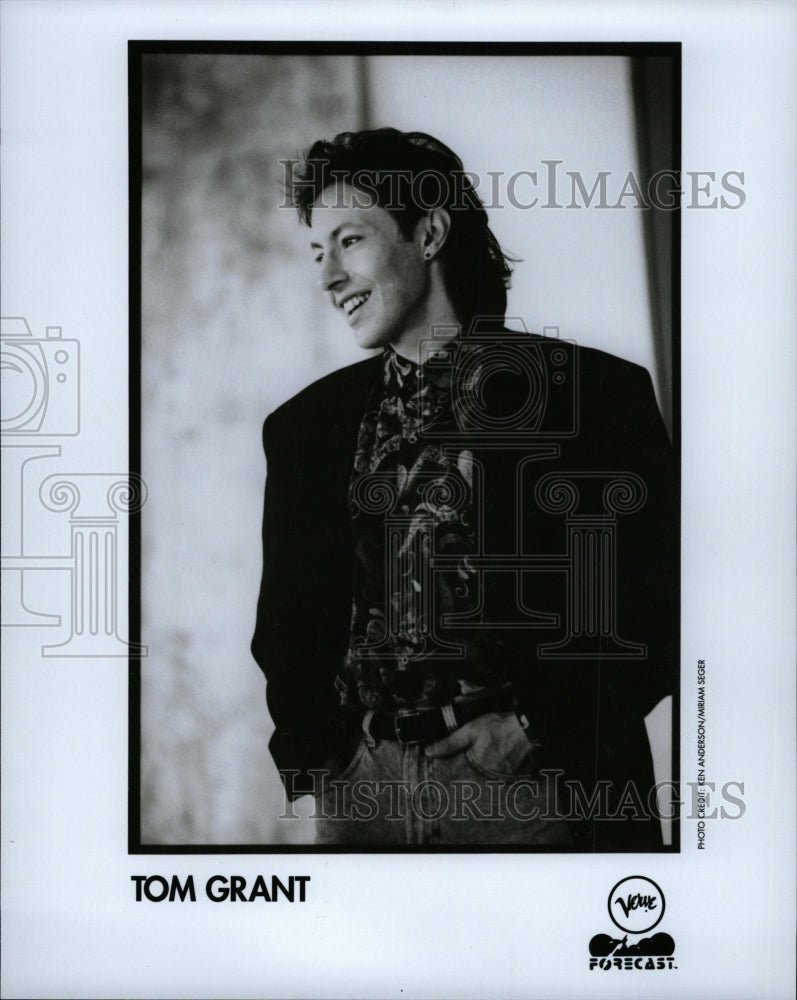 1993 Press Photo Tom Grant American Jazz Fusion Pianist - RRW16759 - Historic Images