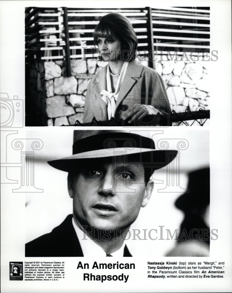 2001 Press Photo N.Kinski in &quot;An American Rhapsody.&quot; - RRW16787 - Historic Images