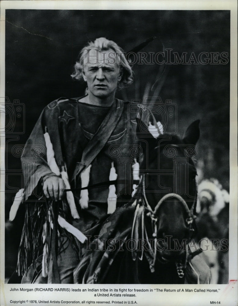 1976 Press Photo Return Moncalled Horse Richard Harris - RRW16959 - Historic Images