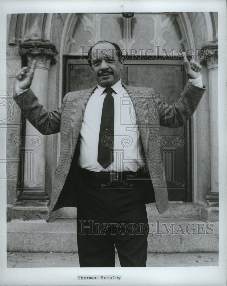 1988 Press Photo Sherman Hemsley Actor - RRW17119 - Historic Images