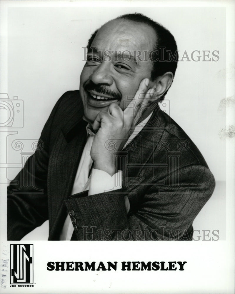 1992 Press Photo Sherman Hemsley America Jefferson - RRW17121 - Historic Images