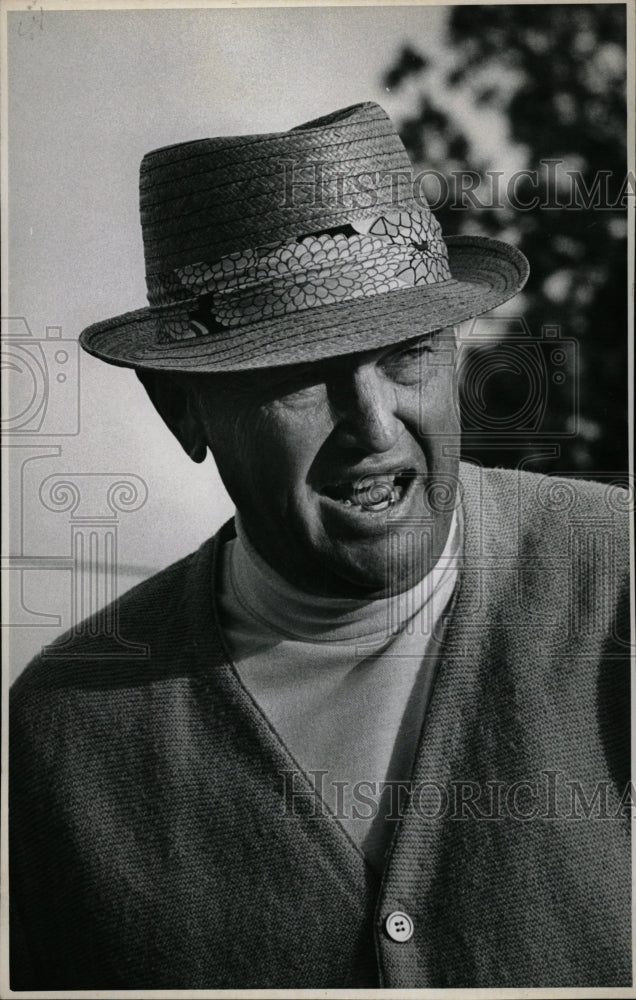 1969 Press Photo Labron E Harris Golfer Golf Coach Mich - RRW17127 - Historic Images