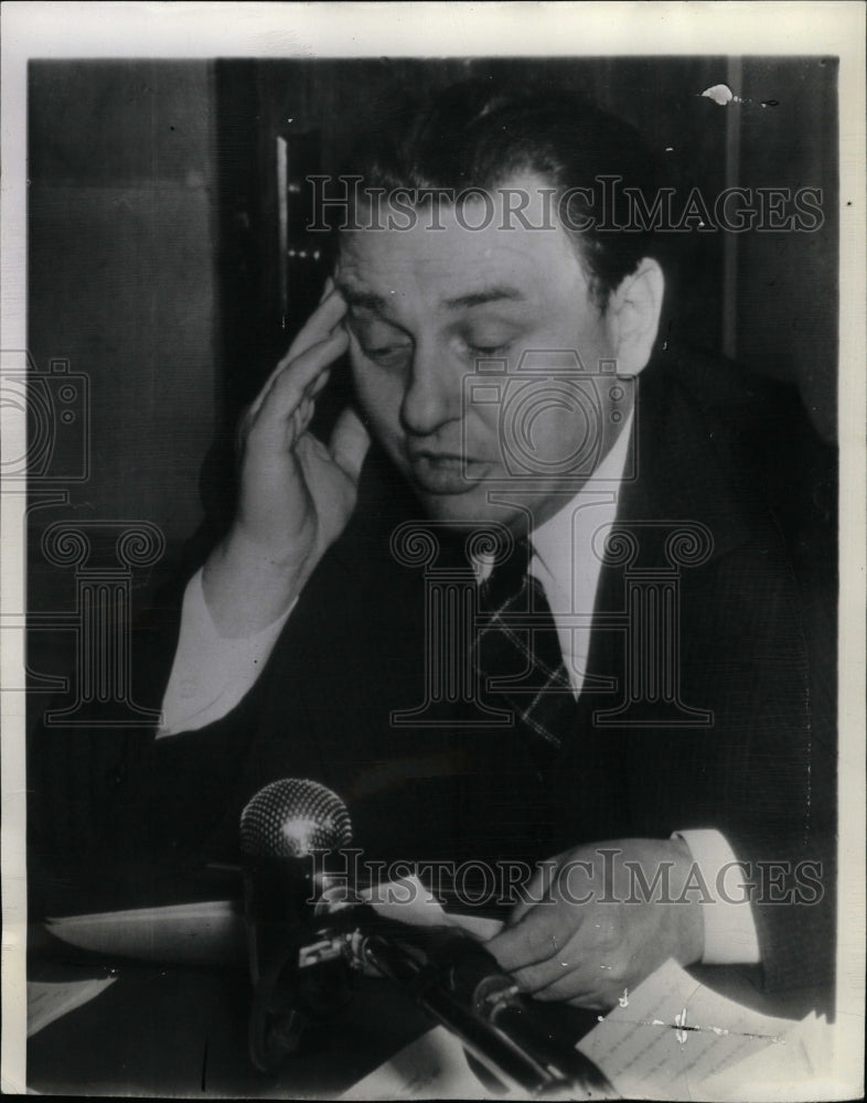 1942 Press Photo Leon Henderson Baltimore Health OPA - RRW17195 - Historic Images