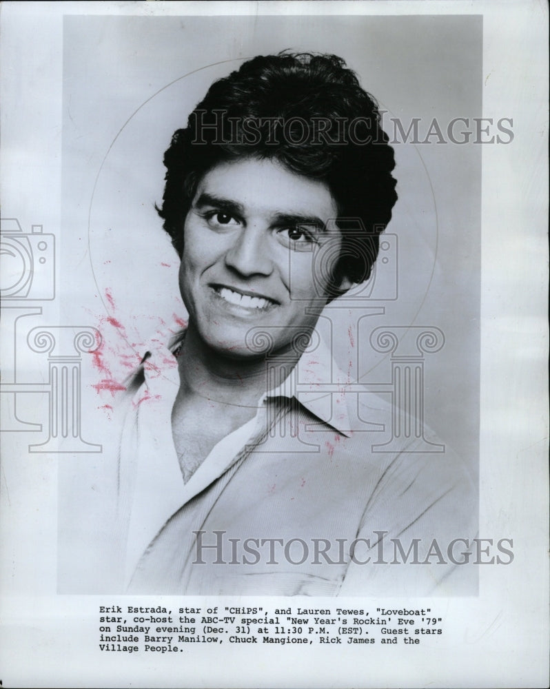 1979 Press Photo Erik Estrada - RRW17243 - Historic Images