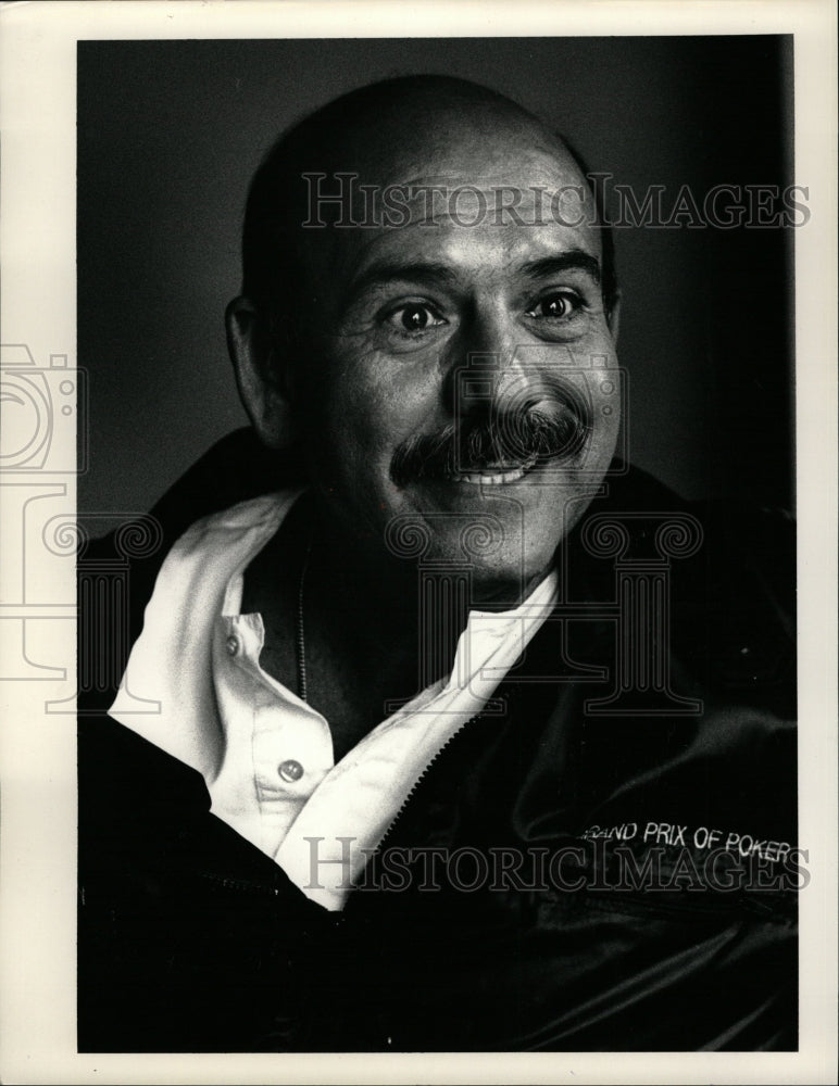 1987 Press Photo Rene Enriquez Television Actor - RRW17279 - Historic Images