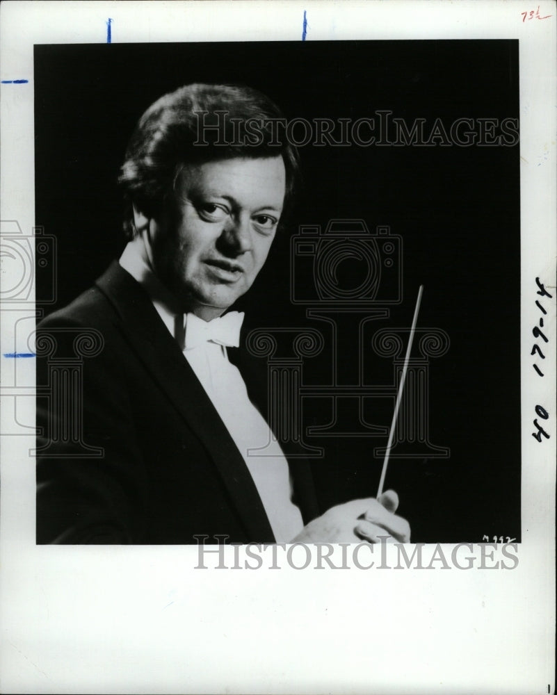 1983 Press Photo Philippe Entremont Pianist Conductor - RRW17331 - Historic Images