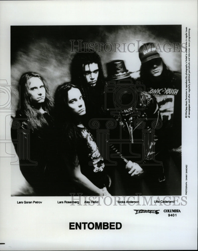 1994 Press Photo Entombed Autopsy Slayer Kiss Misfits - RRW17333 - Historic Images