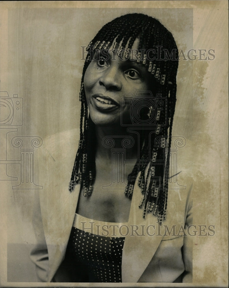 1980 Press Photo Bonnye Brown Actress - RRW17545 - Historic Images