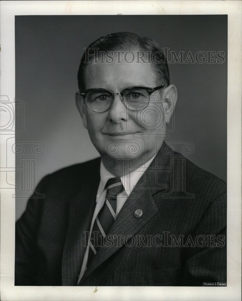 1969 Press Photo John M Hannah Pres Navy League Chicago - RRW17645 - Historic Images