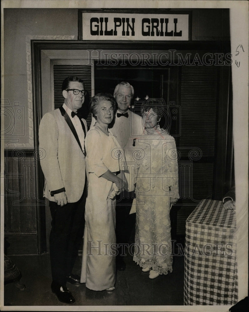 1968 Press Photo Crome Nemiro Franklin Burns Davis Gate - RRW17733 - Historic Images