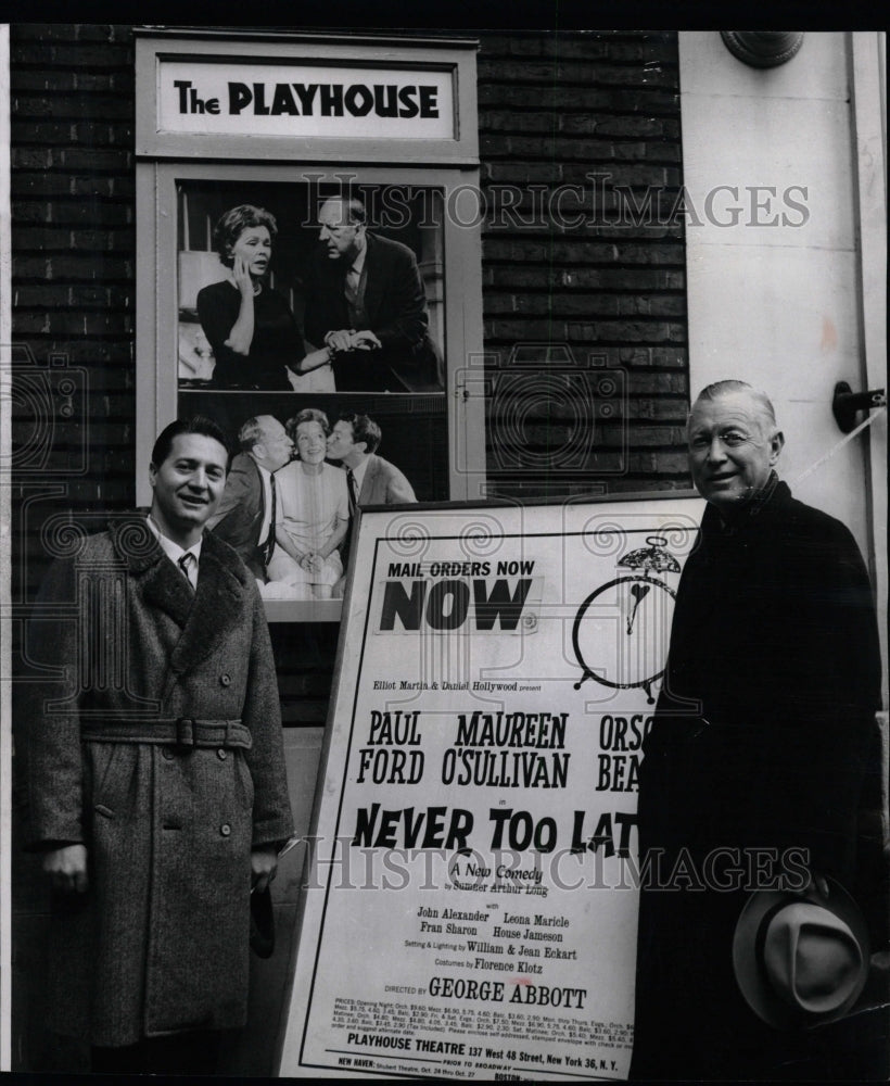 1962 Press Photo Elliot Martin Denverite Produces Hit - RRW17791 - Historic Images