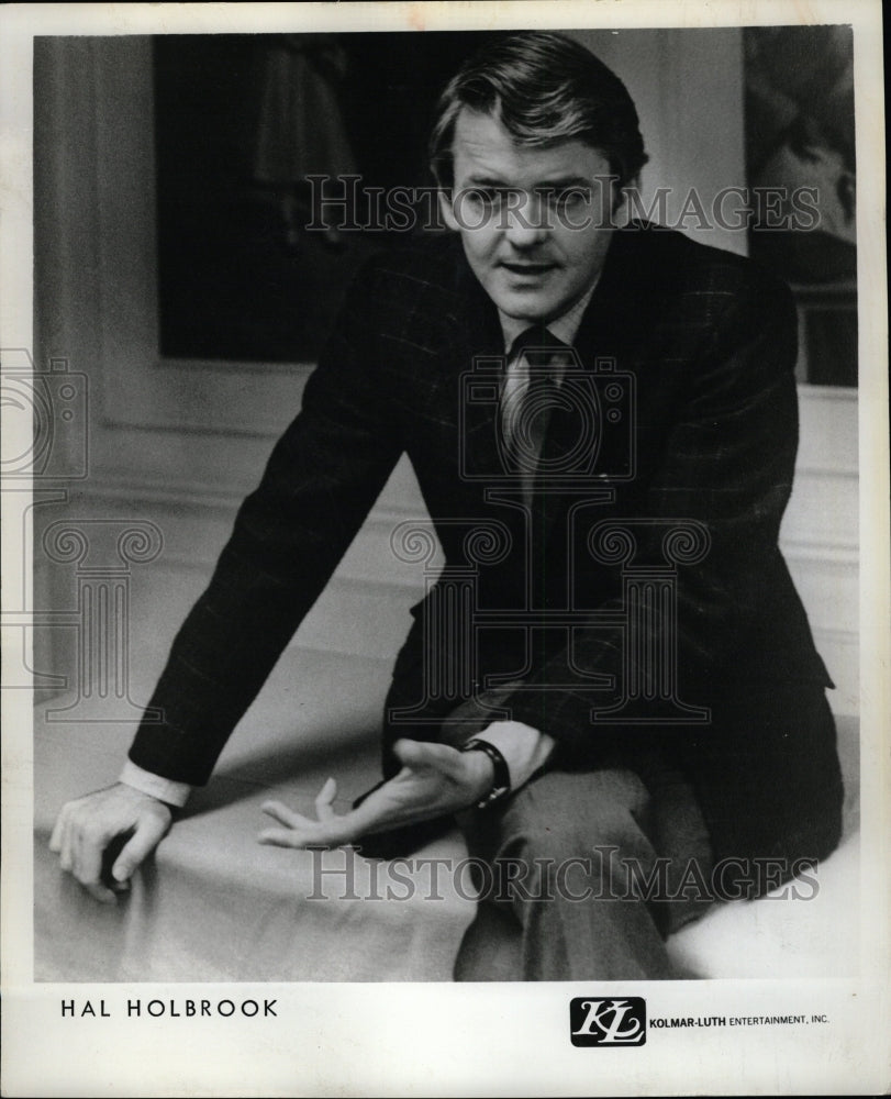 1973 Press Photo Hal Holbrook actor - RRW17809 - Historic Images