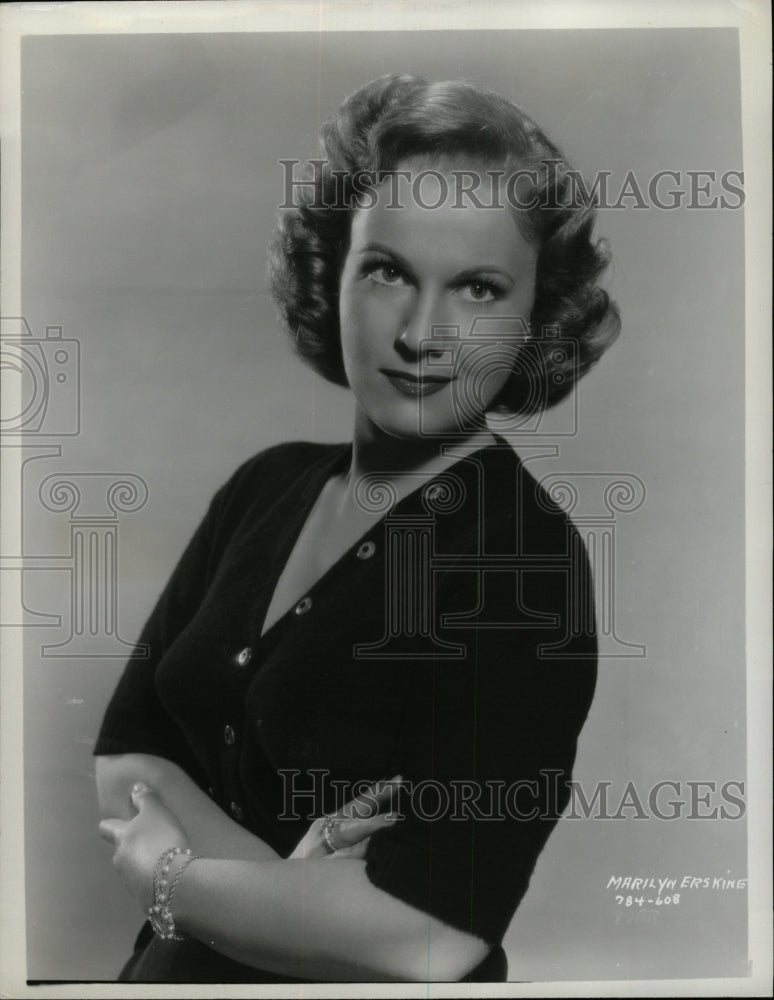 1954 Press Photo Marilyn Erskine actress - RRW17833 - Historic Images