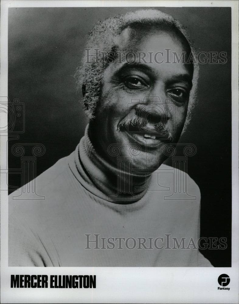 1975 Press Photo Mercer Ellington American Jazz Trumpet - RRW17889 - Historic Images