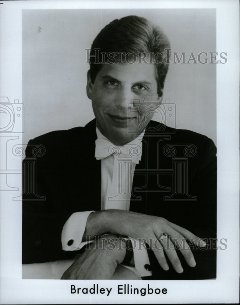 1990 Press Photo Bradley Ellingboe Composer Music - RRW17899 - Historic Images