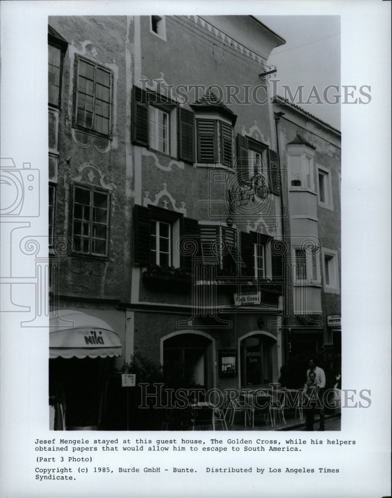 1985 Press Photo Josef Mengele Guest House - RRW17983 - Historic Images