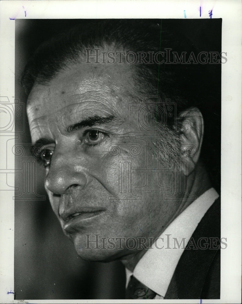 1992 Press Photo Carlos SaÃƒÂºl Menem Argentina politics - RRW18139 - Historic Images