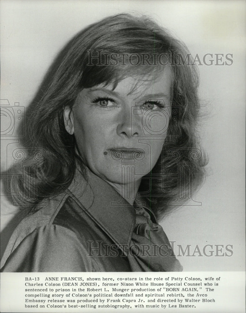 1978 Press Photo Ann Francis,actress - RRW18369 - Historic Images