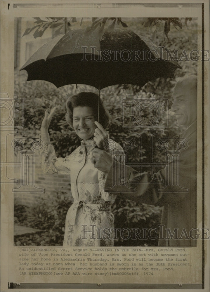 1974 Press Photo Mrs Gerald Ford - RRW18499 - Historic Images