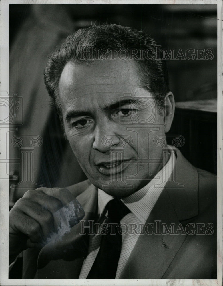 1966 Press Photo Run For Your Life Series Guest Brazzi - RRW18537 - Historic Images