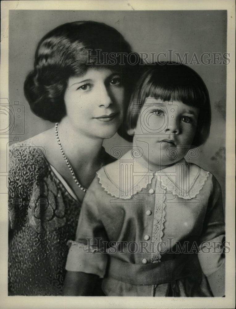 1929 Press Photo Florence Lawlor Leeds Jay Stillman - RRW18605 - Historic Images