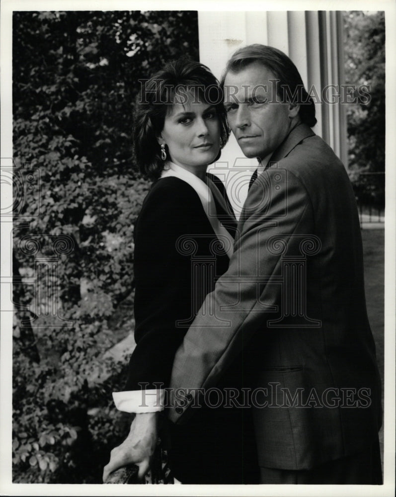 1992 Press Photo Grass Roots Miniseries Actors Bernson - RRW18623 - Historic Images